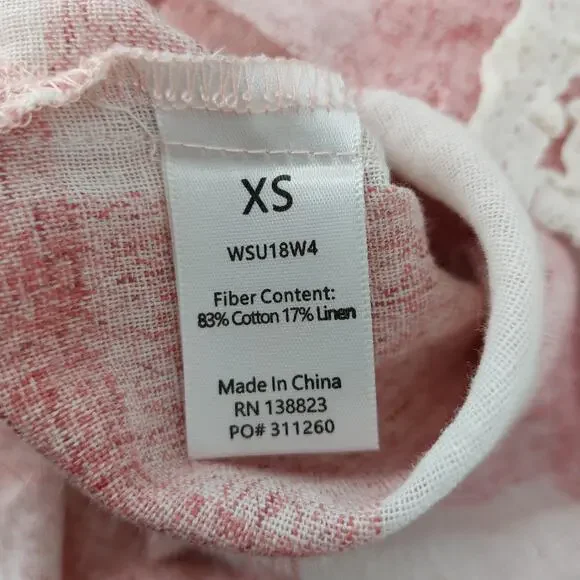 Shyanne Women Buffalo Plaid Blouse Red Ivory Size XS Western - Picture 4 of 14